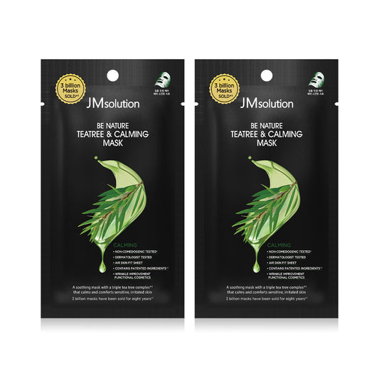 JM Solution Be Nature Teatree & Calming Mask [24ml (Pack of 2)