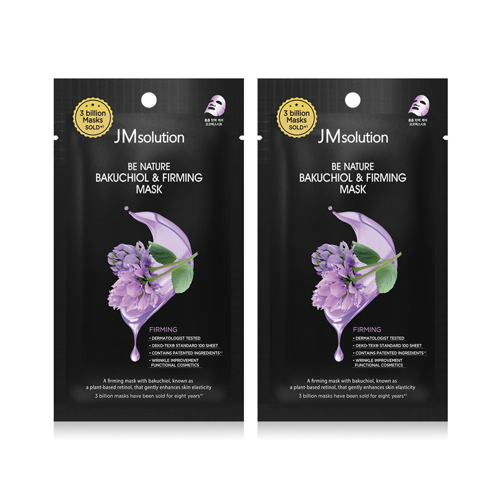 JM Solution Be Nature Bakuchiol & Firming Mask [24ml (Pack of 2)