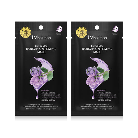 JM Solution Be Nature Bakuchiol & Firming Mask [24ml (Pack of 2)