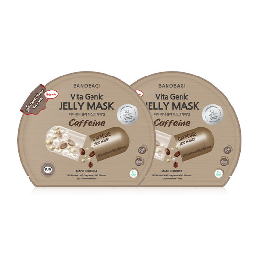 BANOBAGI Vita Genic Jelly Mask Caffeine [26ml (Pack of 2)