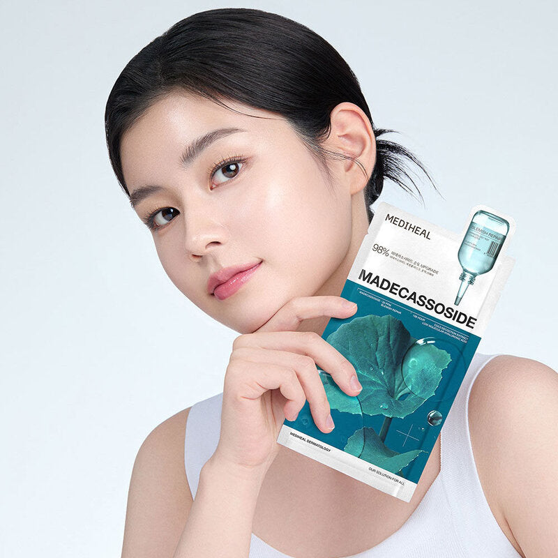 MEDIHEAL Madecassoside Essential Mask Blemish Repair 24 ml x 4pcs.