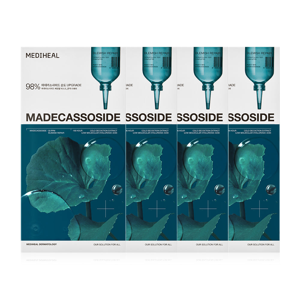 MEDIHEAL Madecassoside Essential Mask Blemish Repair 24 ml x 4pcs.