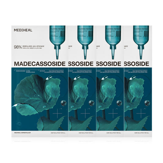 MEDIHEAL Madecassoside Essential Mask Blemish Repair 24 ml x 4pcs.