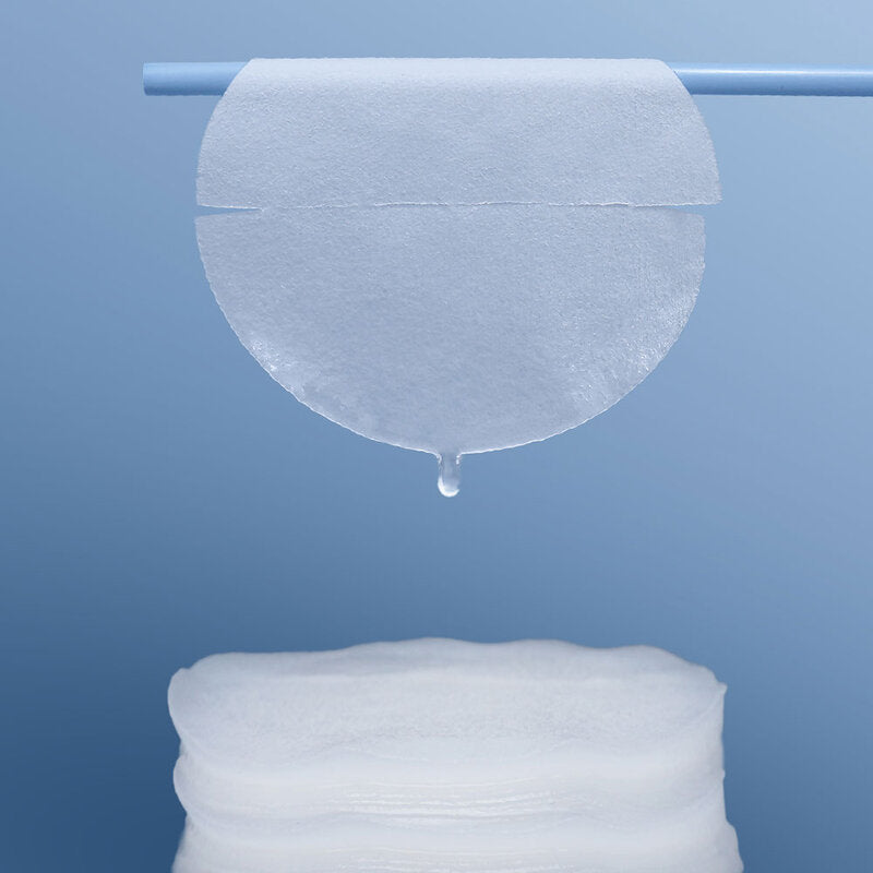 ARCHITA Aqua Moisture Toner Pad 80 Pads: Tear, stick, and nourish while caring for every area with ARCHITA's large, thin, round toner pads (8 cm in diameter).