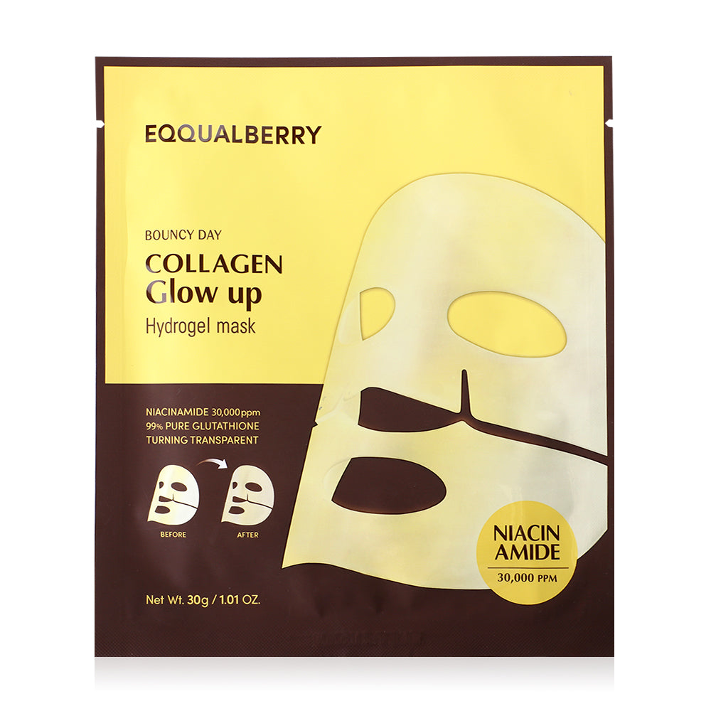 EQQUALBERRY Collagen Glow Up Hydrogel Mask 30g