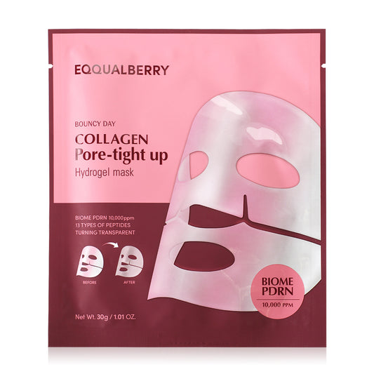 EQQUALBERRY Collagen Pore-Tight Up Hydrogel Mask 30g