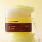 EQQUALBERRY Collagen Glow Up Gel Toner Pads (60 Pads) are gel toner pads that help reduce dullness and dark spots, revealing a beautiful, healthy-looking glow.