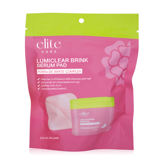 Elite Care LumiClear Brink Serum Pad Refill 120ml (Pack of 60)