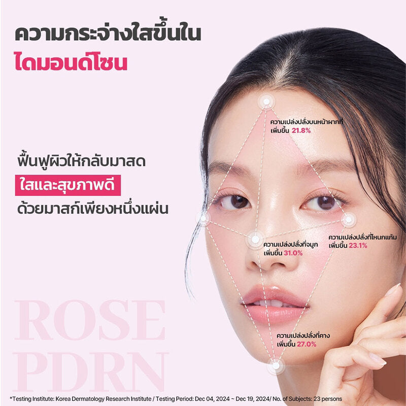 Mediheal Rose PDRN Essential Mask Healthy Glow [24ml (Pack of 10)
