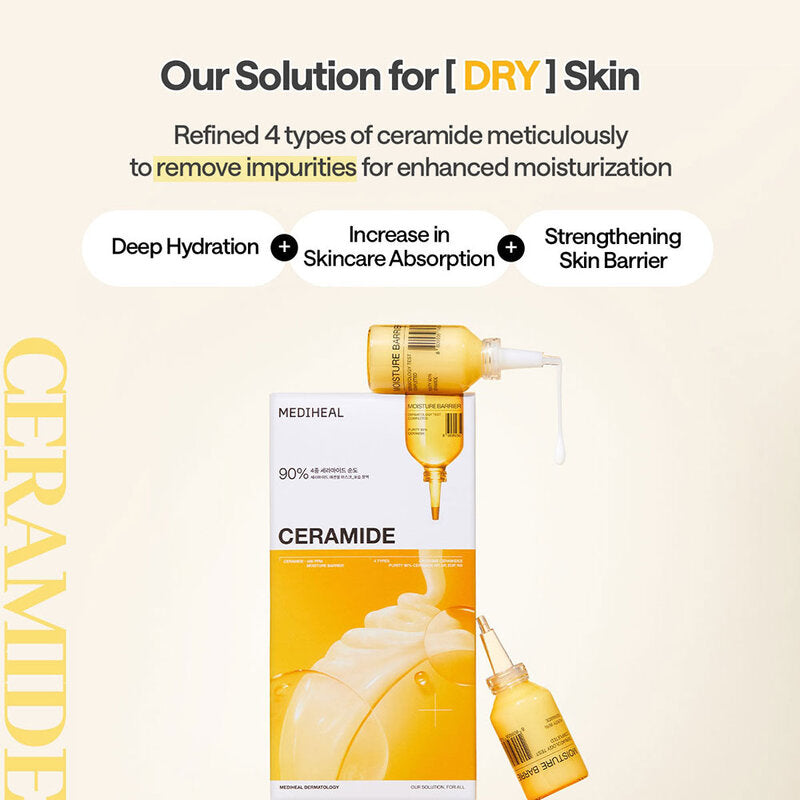 Mediheal Ceramide Essential Mask Moisture Barrier [24ml (Pack of 5)