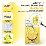 Mediheal Vitamin C Essential Mask Clear Toning [24ml (Pack of 10)