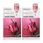 Mediheal Rose PDRN Essential Mask Healthy Glow [24ml (Pack of 2)