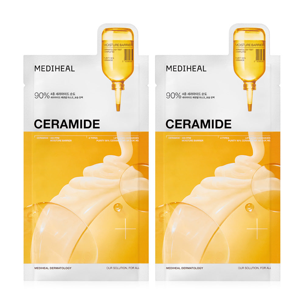 Mediheal Ceramide Essential Mask Moisture Barrier [24ml (Pack of 2)