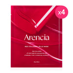 ARENCIA Red Collagen Jello Mask [25ml (Pack of 4)