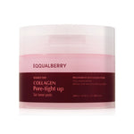 EQQUALBERRY Collagen Pore-Tight Up Gel Toner Pads 60 Pads: Gel toner pads from Equalberry that help tighten pores, leaving skin looking smooth, firm, and healthy.