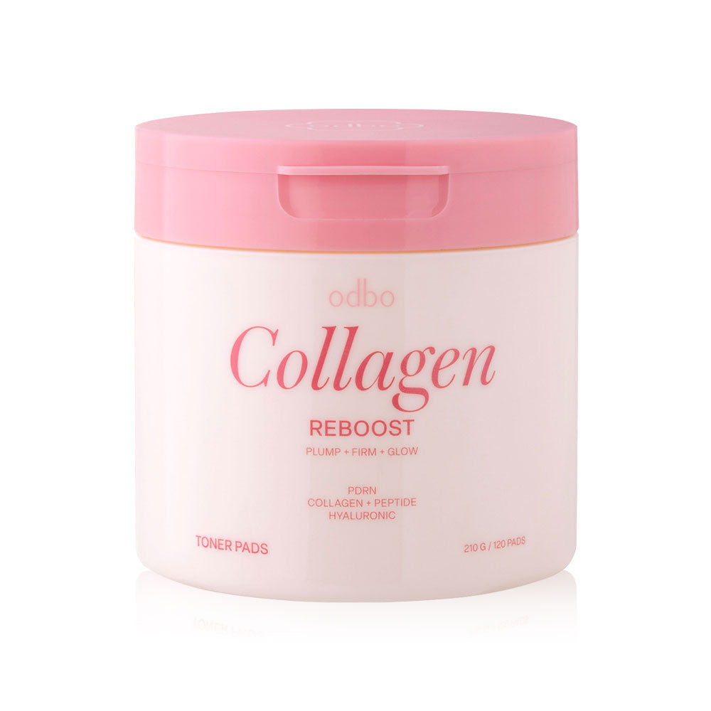 ODBO Skin Reset Toner Pads 120 Pads #02 Collagen Reboost