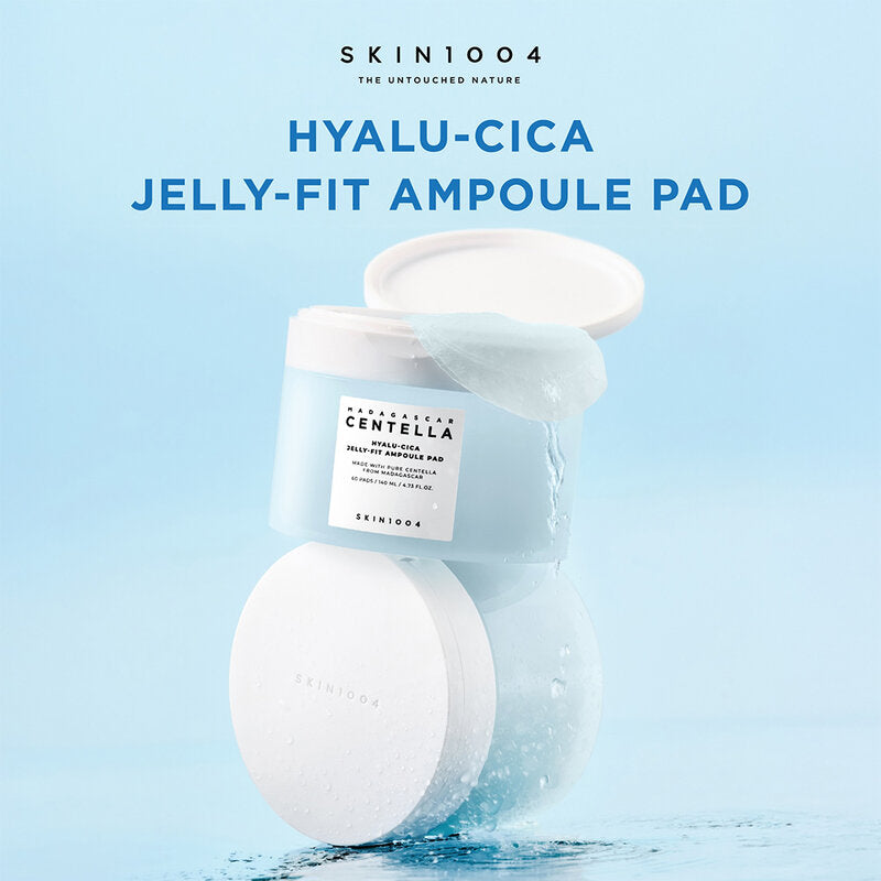 SKIN1004 Madagascar Centella Hyalu-Cica Jelly-Fit Ampoule Pad 140ml (Pack of 60)