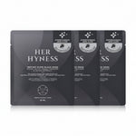 HER HYNESS Instant Glow Black Mask [25ml (Pack of 3)