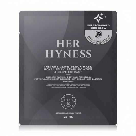 Her Hyness Instant Glow Black Mask 25 ml. (1 sheet)