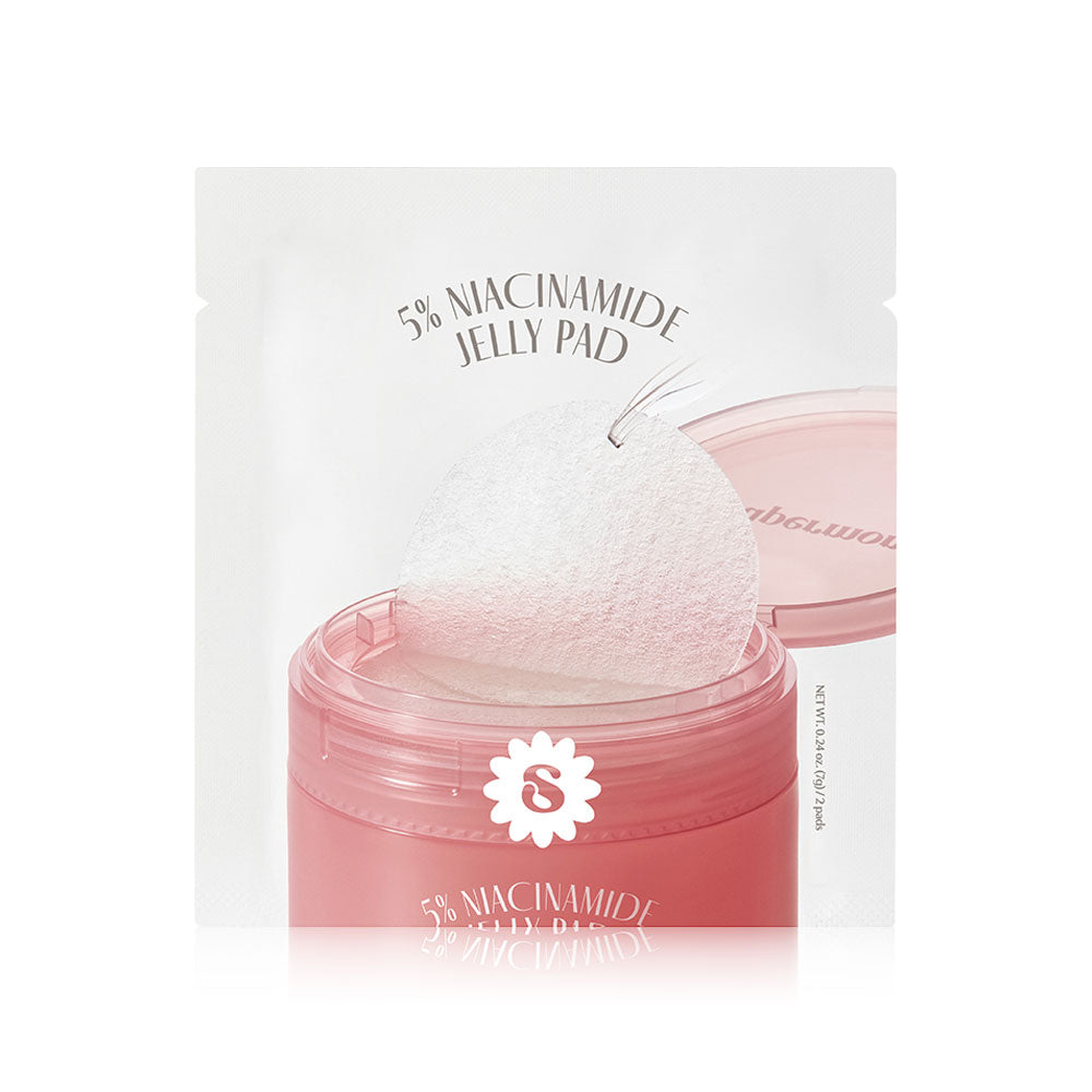 SUPERMOM 5 % Niacinamide Jelly Pad 2 Pads. Supermom brightening and oil-controlling toner pads.