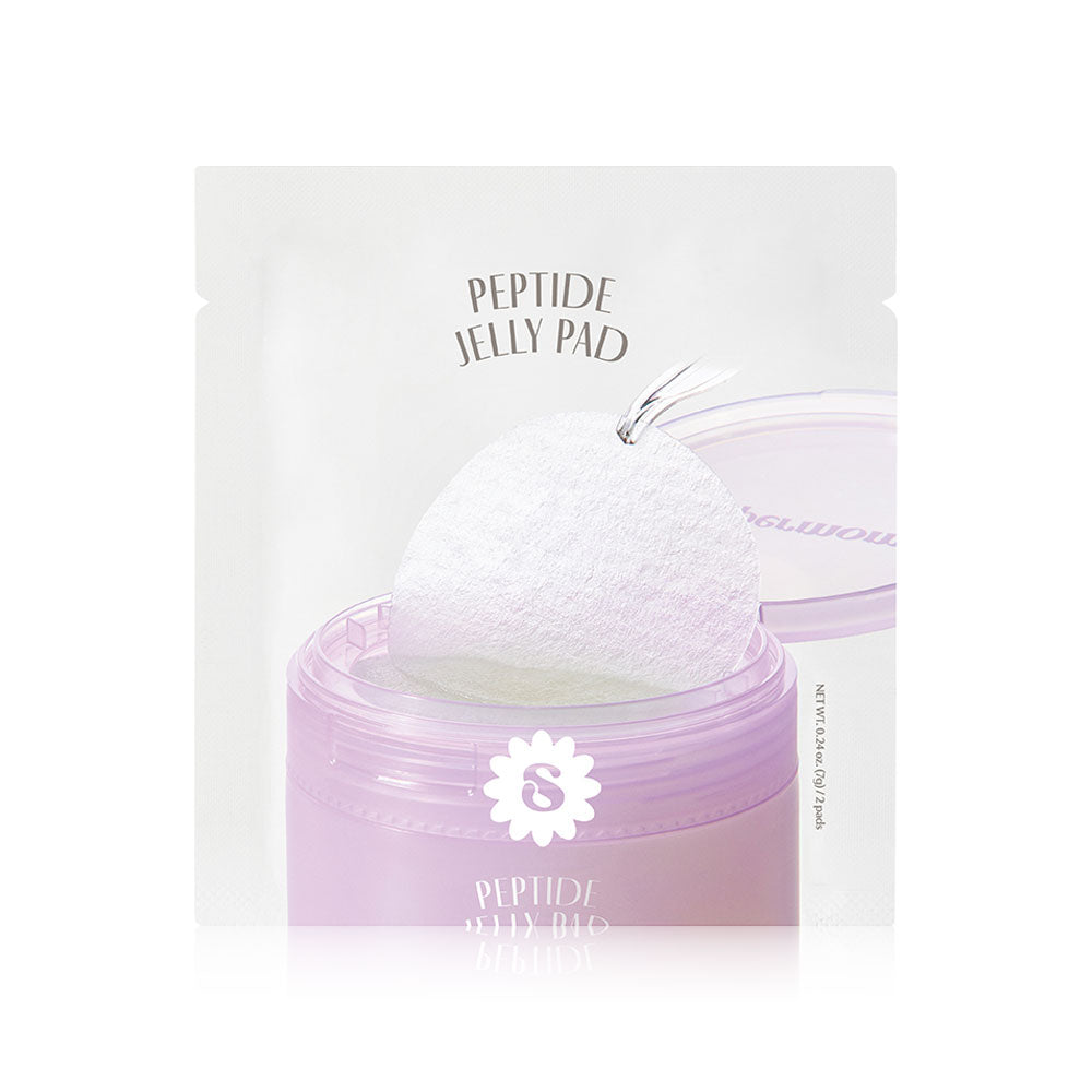 SUPERMOM Peptide Jelly Pad 2 Pads: Toner pads from Supermom, formulated to reduce wrinkles and promote youthful-looking skin.