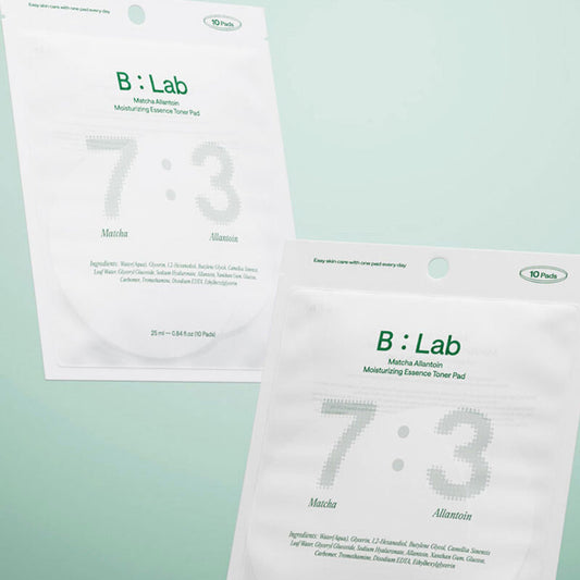 B-Lab Matcha Allanton Moisturizing Essence Toner Pad 10'S