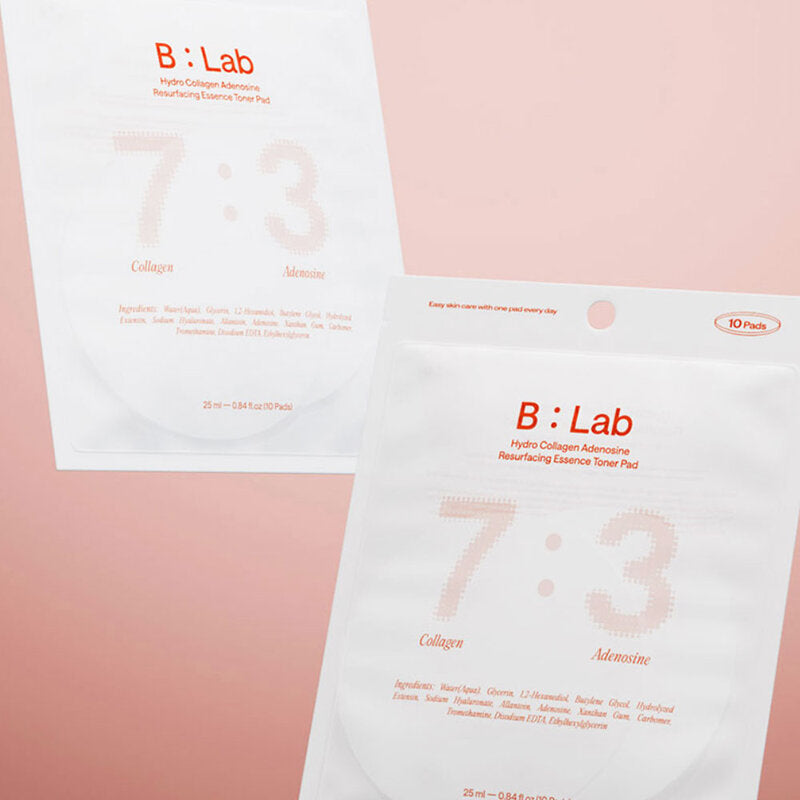 B-Lab Hydro Collagen Adenosine Resurfacing Essence Toner Pad 10'S