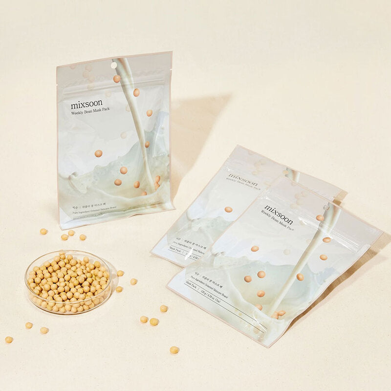 Mixsoon Weekly Bean Mask Pack 130g (Pack of 7)