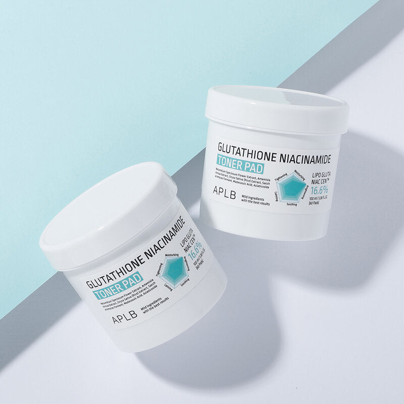 APLB Glutathione Niacinamide Toner Pad 100ml (Pack of 60)