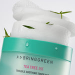 Bringgreen Tea Tree Cica Trouble Soothing Toner Pad 150g