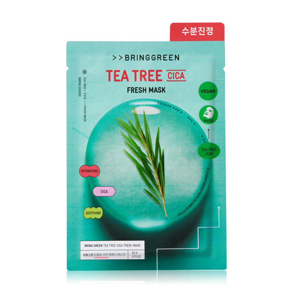 Bringgreen Tea Tree Cica Fresh Mask 20g