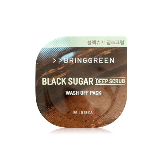 Bringgreen Black Sugar Deep Scrub Wash Off Pack 8g