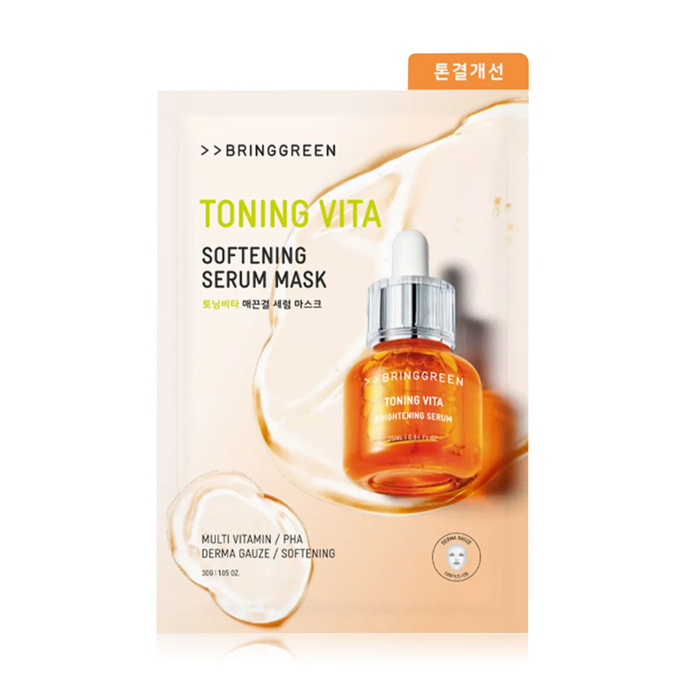 Bringgreen Toning Vita Softening Serum Mask 30g