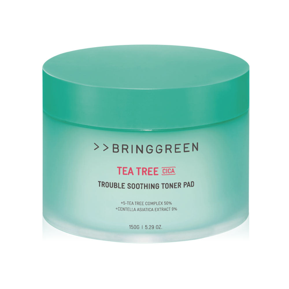 Bringgreen Tea Tree Cica Trouble Soothing Toner Pad 150g