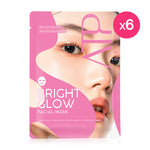 ATP BEAUTY Bright Glow Facial Mask [20ml (Pack of 6)
