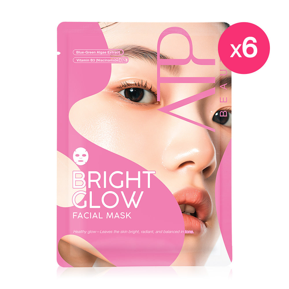 ATP BEAUTY Bright Glow Facial Mask [20ml (Pack of 6)