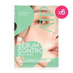 ATP BEAUTY Sebum Control Facial Mask [20ml (Pack of 6)