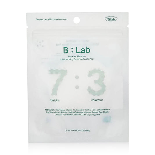 B-Lab Matcha Allanton Moisturizing Essence Toner Pad 10'S
