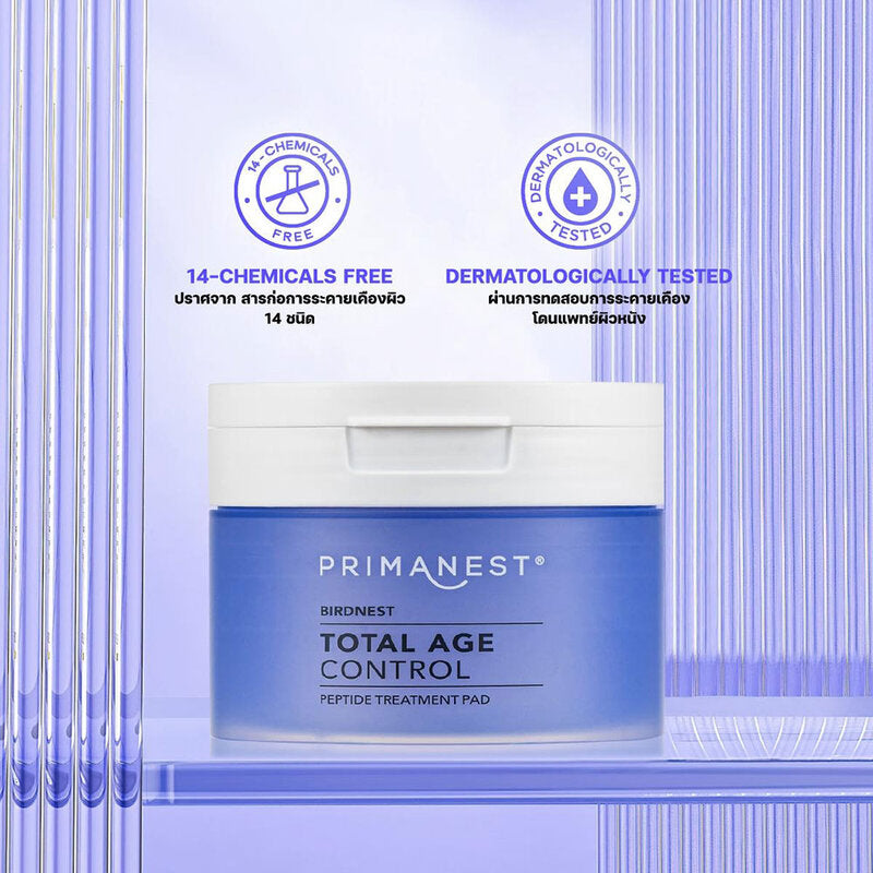 PRIMANEST Total Age Control Peptide Treatment Pad 100ml (Pack of 60)