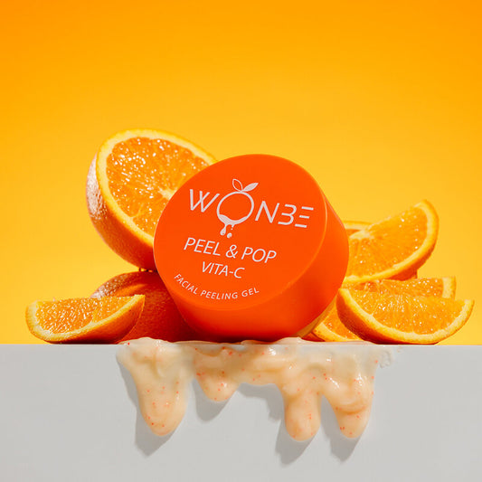 WONBE Peel & Pop Vita-C Facial Peeling Gel 90g