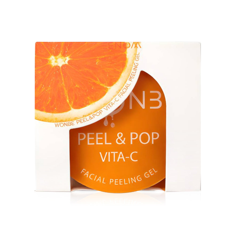 WONBE Peel & Pop Vita-C Facial Peeling Gel 90g