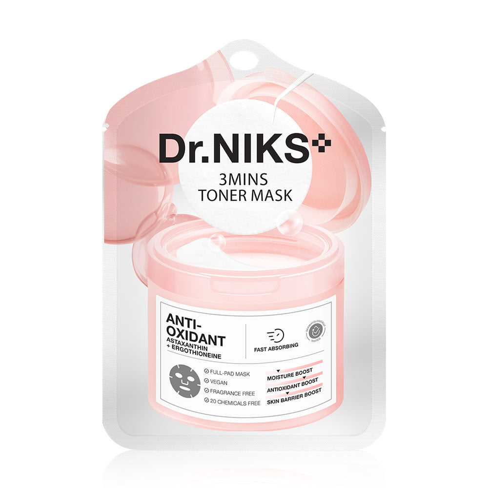 Dr.NIKS 3 Mins Toner Mask Antioxidant 1'S