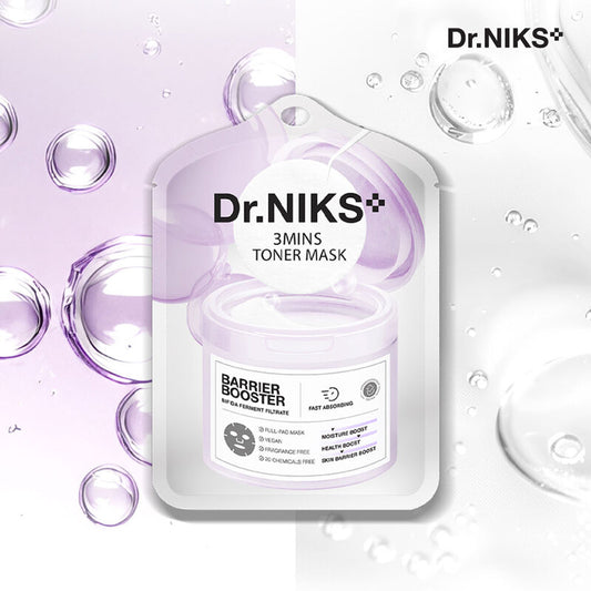 Dr.NIKS 3 Mins Toner Mask Barrier Booster 1'S