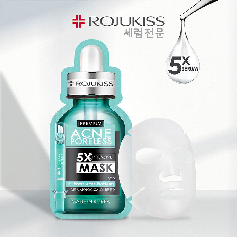 Rojukiss Acne Poreless 5X Intensive Mask [25ml (Pack of 3)