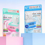 CLEAR NOSE Boost Pad Brightening Daily Booster 10 Pads: Intensive moisturizing pads from Clear Nose to boost skin strength, clarity, and elasticity x10 for a bright, glowing, and healthy complexion.