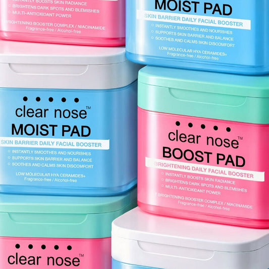 CLEAR NOSE Boost Pad Brightening Daily Facial Booster 168ml (Pack of 80)