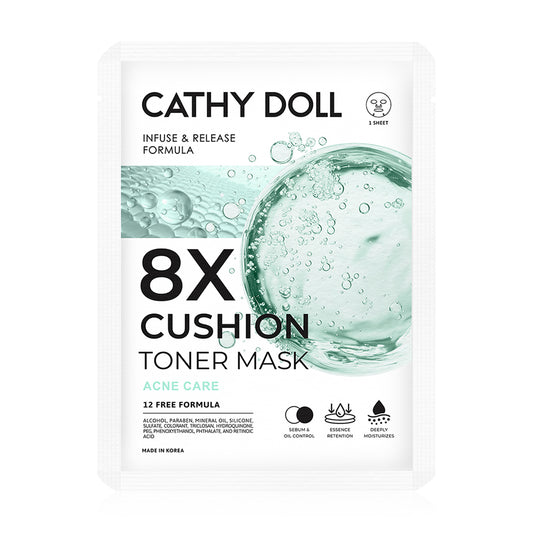 Cathy Doll 8X Cushion Toner Mask Acne Care 25g