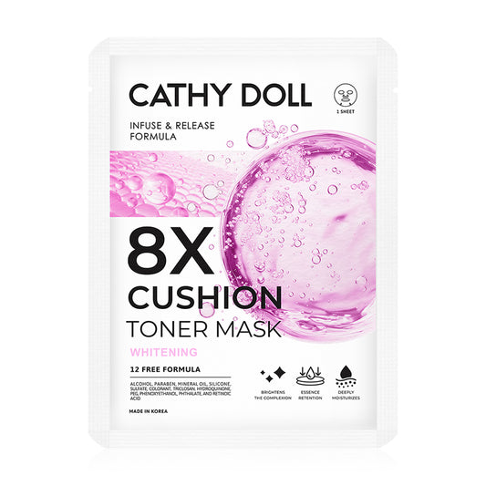 Cathy Doll 8X Cushion Toner Mask Whitening 25g