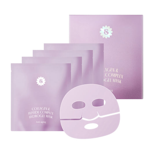 SUPERMOM Collagen & Peptide Complex Hydrogel Mask [32g (Pack of 4)