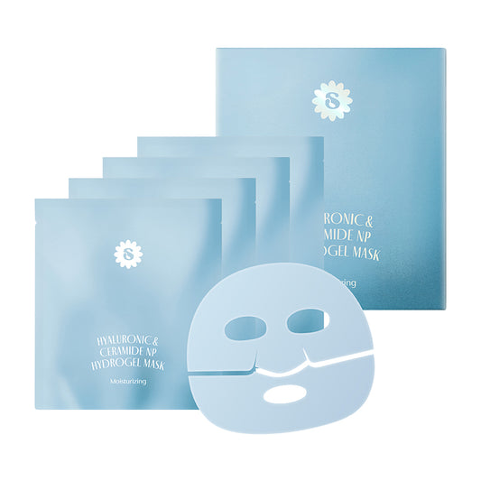 SUPERMOM Hyaluronic & Ceramide NP Hydrogel Mask [32g (Pack of 4)